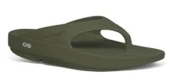 OOfos Ooriginal Unisex Thong -Fashion Shoe Store 15601 FORESTGREEN l
