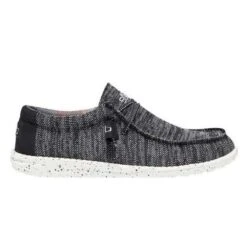 Hey Dude Wally Sox -Fashion Shoe Store 20165 BLACKWHITE l