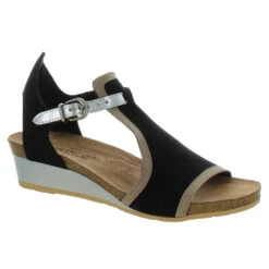 Naot Fiona -Fashion Shoe Store 20166 BLKKHAKISILVER l