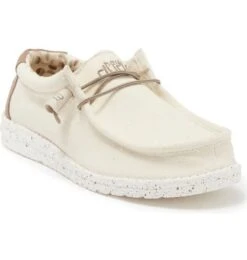 Hey Dude Wally Stretch -Fashion Shoe Store 21315 IVORY l