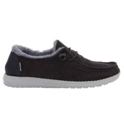 Hey Dude Wendy Corduroy -Fashion Shoe Store 24280 BLACK l