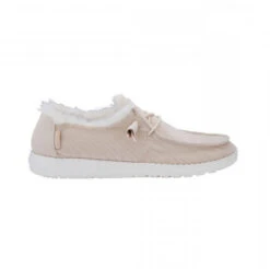 Hey Dude Wendy Corduroy -Fashion Shoe Store 24280 CREAM l