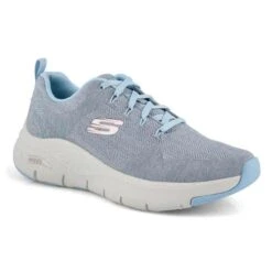 Skechers Women's Arch Fit - Comfy Wave -Fashion Shoe Store 27234 SLT l