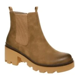 Shell- 2 Booties -Fashion Shoe Store 28521 434TAUPE l