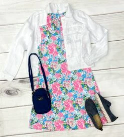 Lulu B Zipper Swing Dress -Fashion Shoe Store 29001 GOLF l