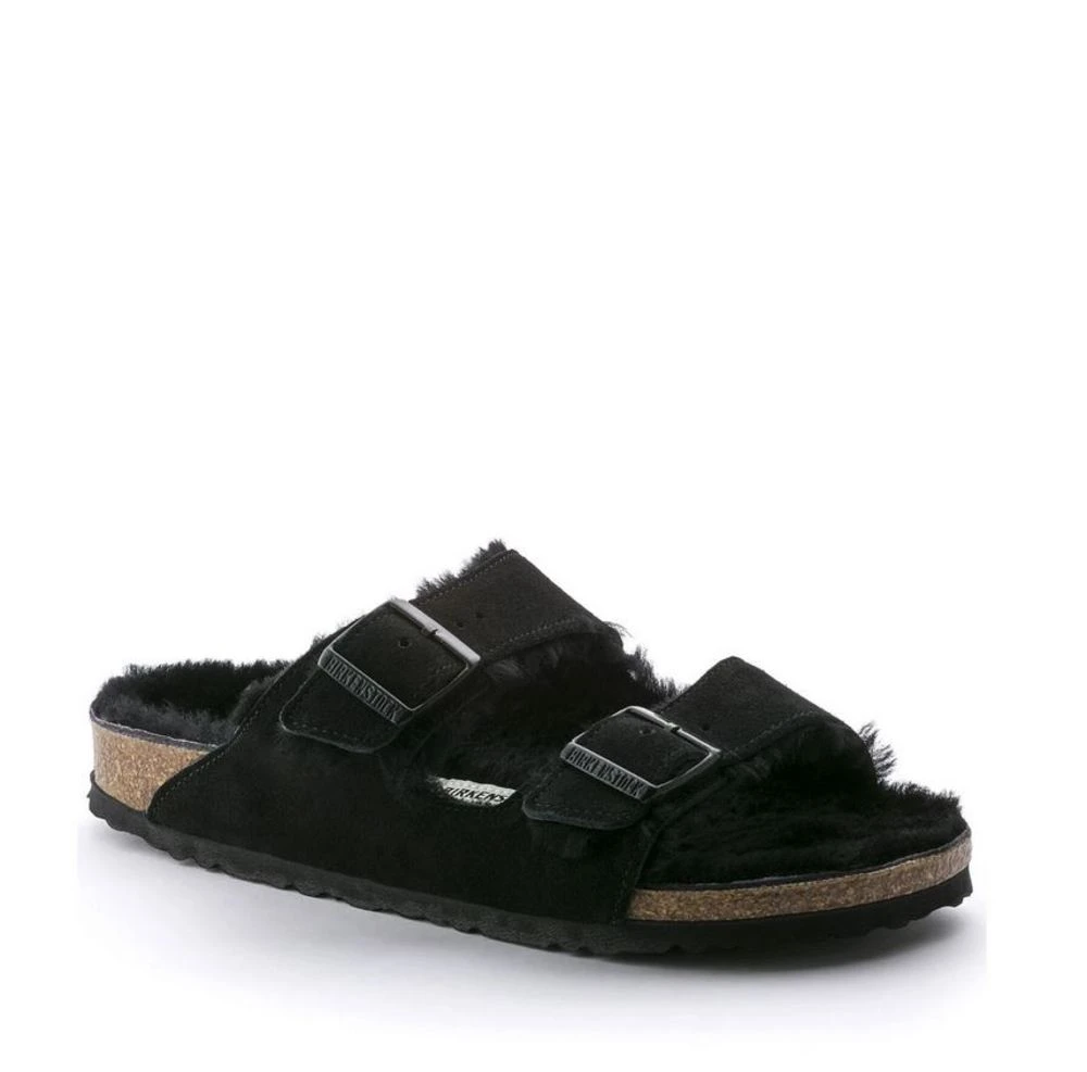 Birkenstock Arizona Shearling Black 2 Birkenstock Arizona Shearling Black - Image 2
