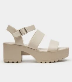 Platform Sandal -Fashion Shoe Store 30563 NUDE l