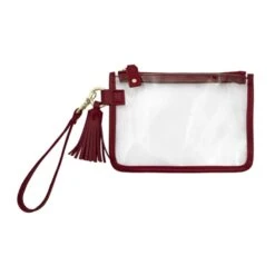 Wristlet -Fashion Shoe Store 30717 201CRIMSON l