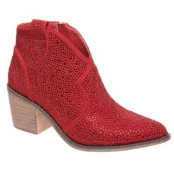 Wilder- 9 Bootie -Fashion Shoe Store 30873 433RED l