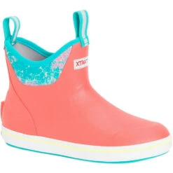 XTRATUF Women's Ankle Deck Boot Coral