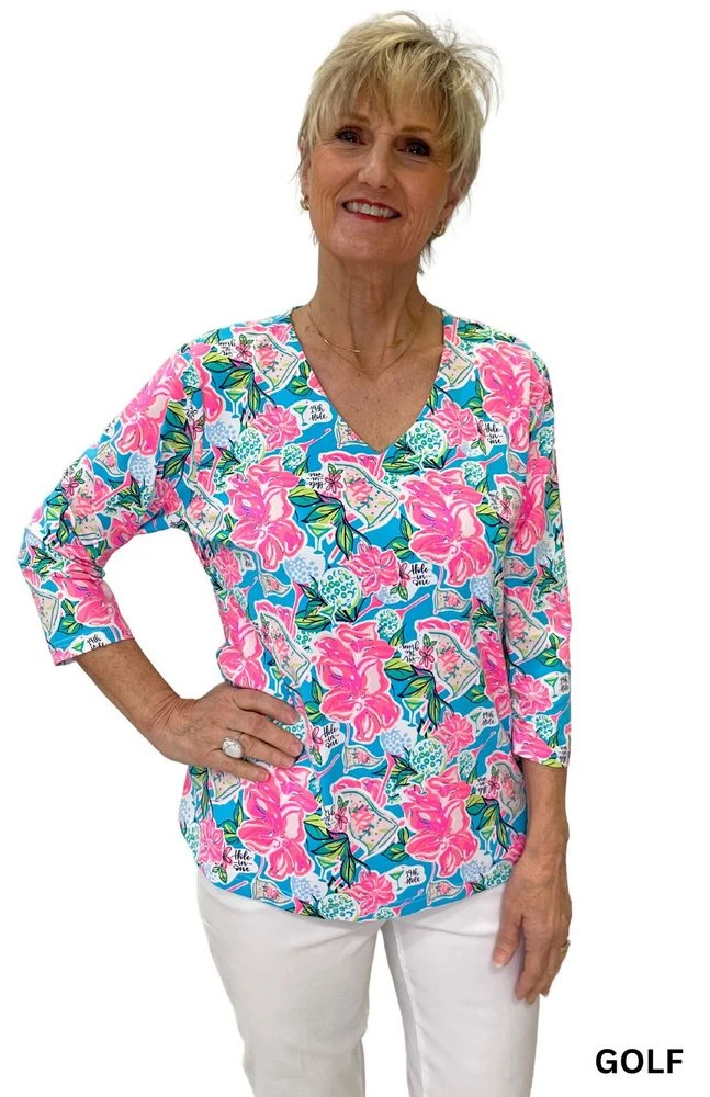 3/4 Sleeve Top 4 3/4 Sleeve Top - Image 4