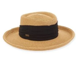 Paper Braid Hat -Fashion Shoe Store 32229 TAN l