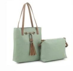 Two In One Tote -Fashion Shoe Store 32312 MINT l