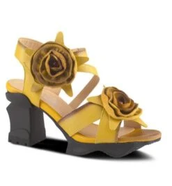 Shelly -Fashion Shoe Store 32323 YELLOW l