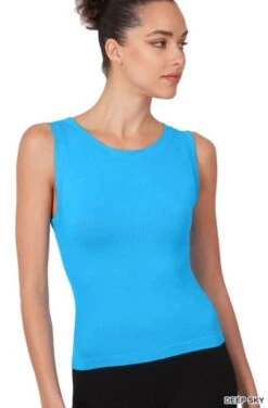 Round Neck Tank -Fashion Shoe Store 32332 DPSKY l