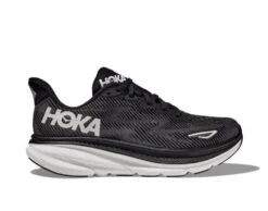 Hoka One One Clifton 9 Womens Wide -Fashion Shoe Store 32592 BWHT l